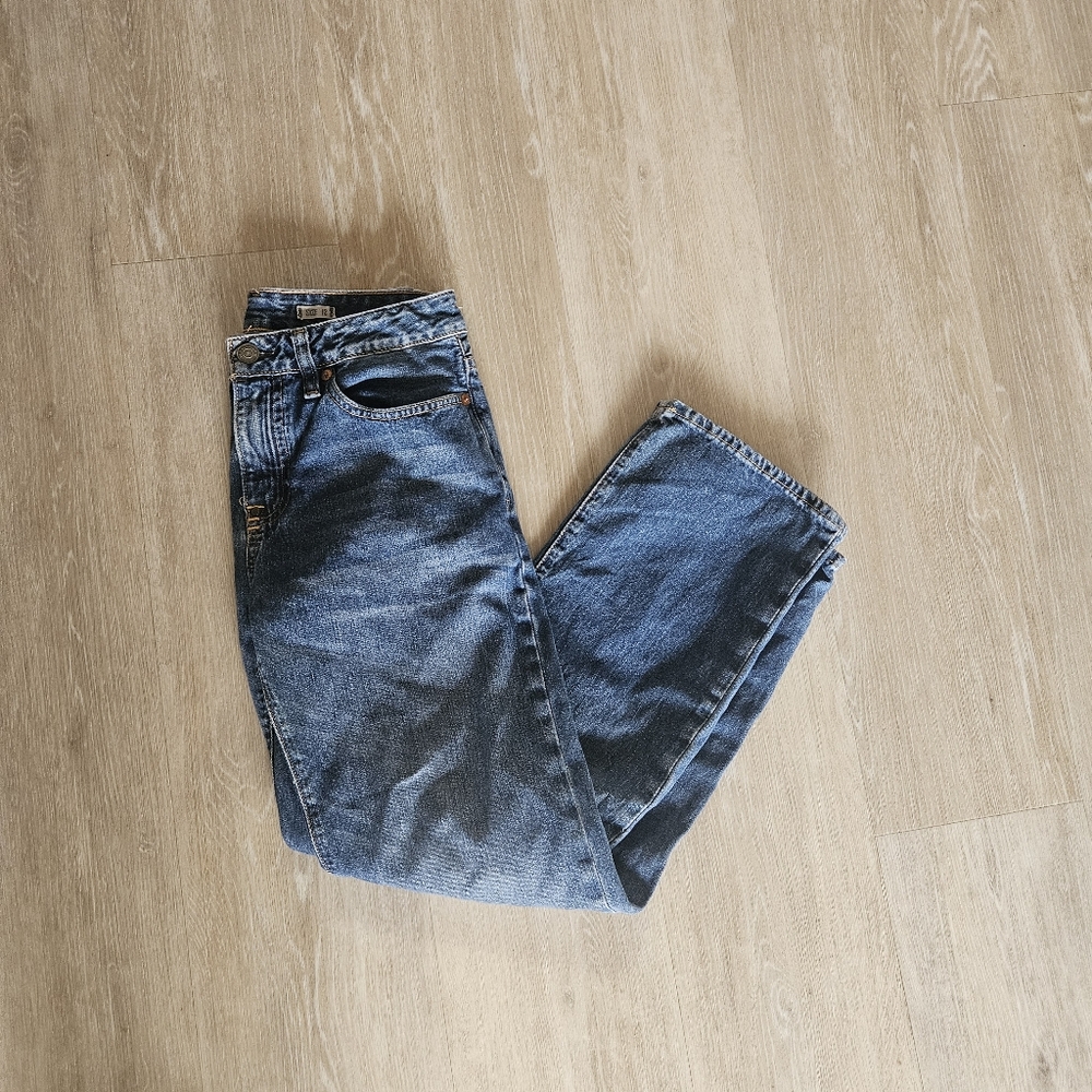 Polo Jeans Ralph 15941 Lauren Blue Slim Straight Fit Denim Womens Size 12